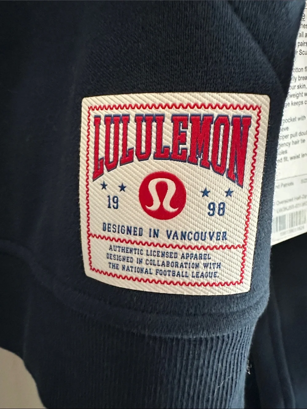 Women's New England Patriots lululemon Midnight Shadow Scuba